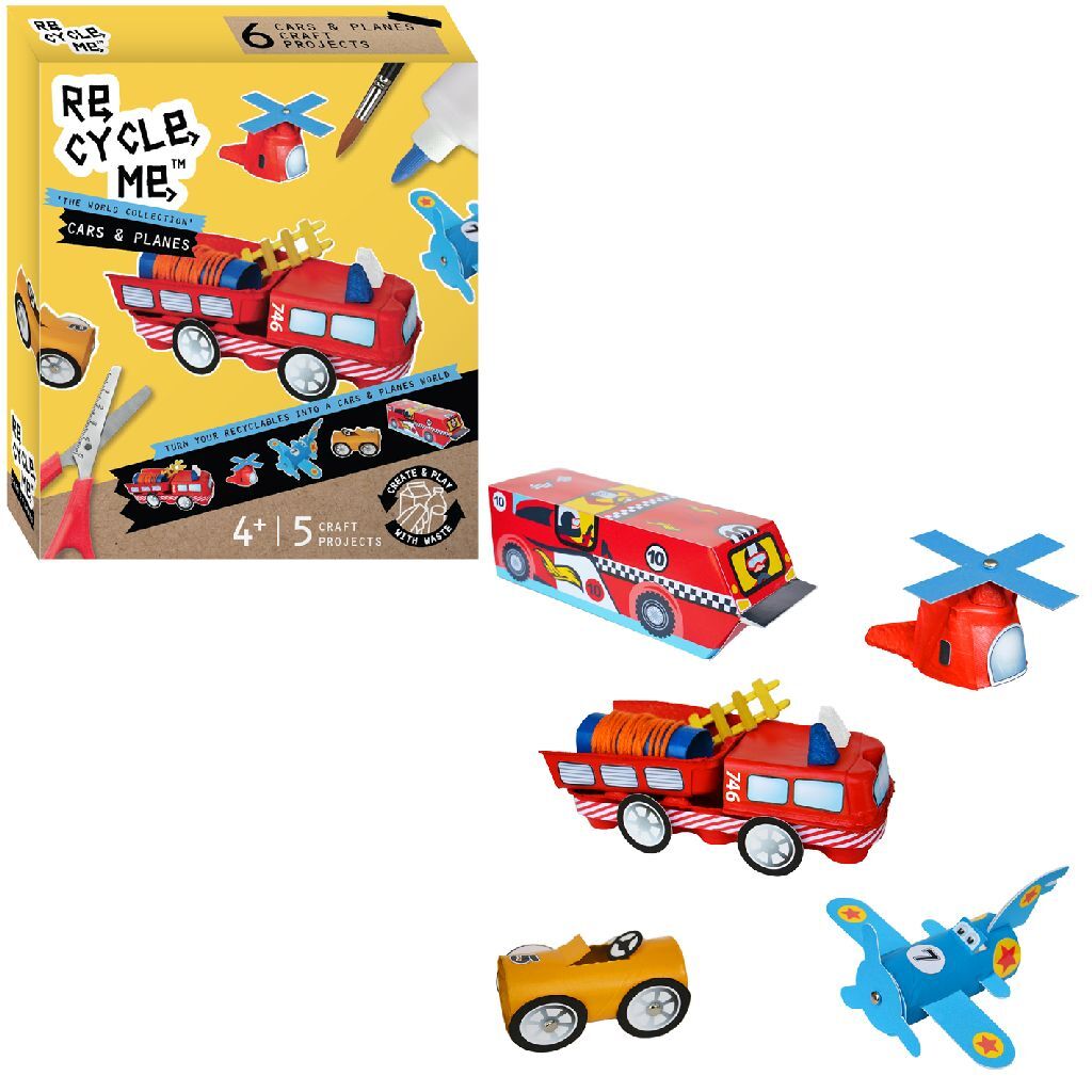 Re Cycle Me Cars and Planes afbeelding