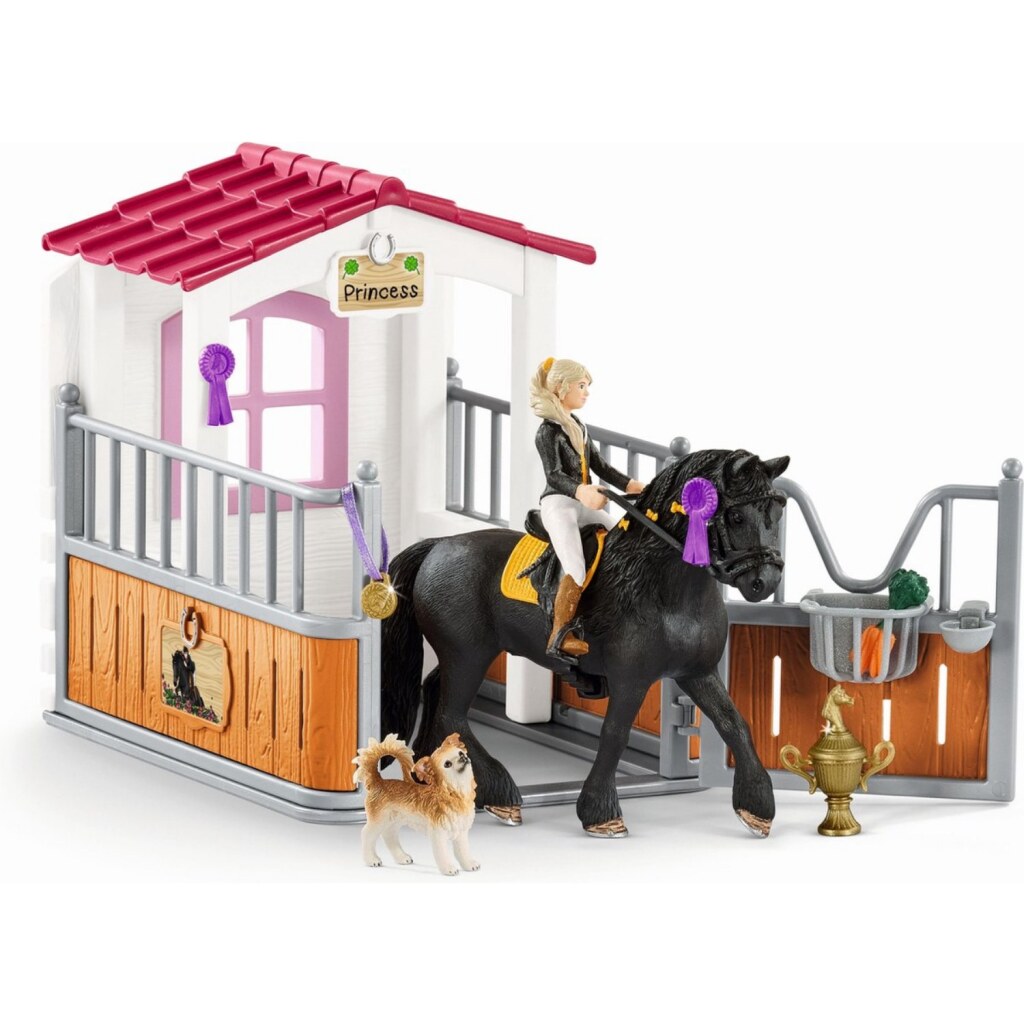 Schleich Horse Club Paardenbox met Paard Tori Princess afbeelding