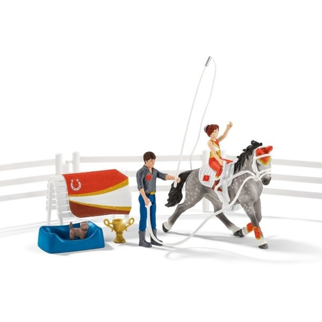 Schleich Horse Club Mia&apos;s Voltige Rijset afbeelding