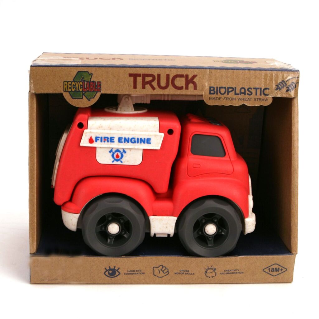 Dantoy Bioplastic Brandweerwagen afbeelding