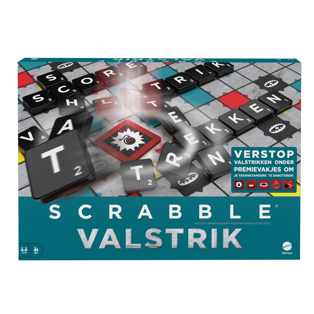 Mattel Games Scrabble Valstrik