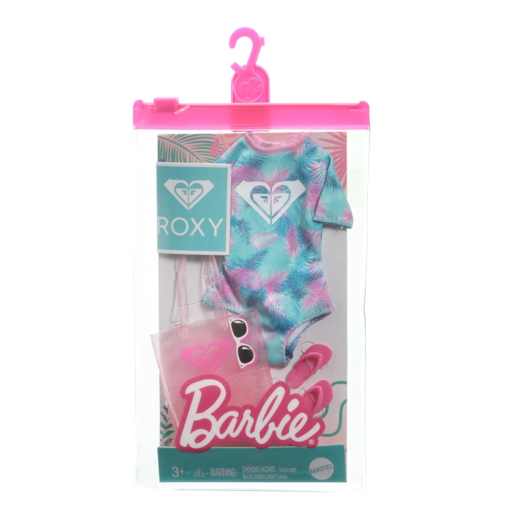 Barbie Kleding Outfit Accessoires - Roze Dino Top + Spijker Rok, Riem en Pet