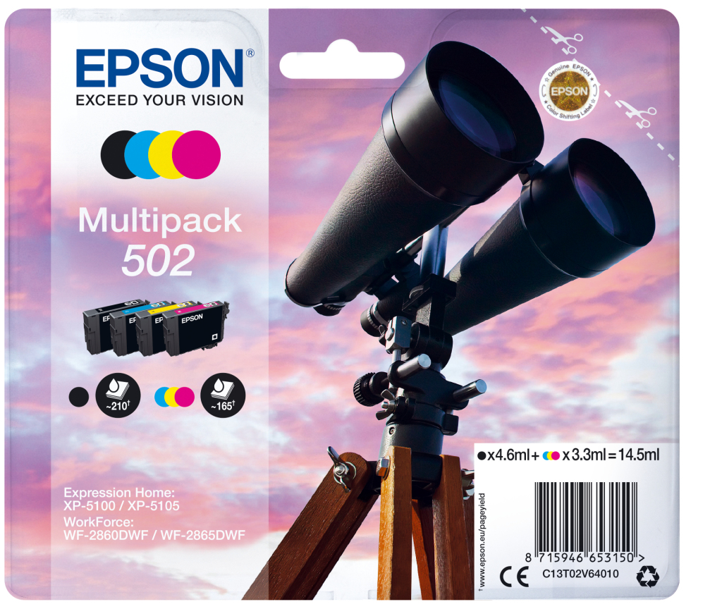 Epson T502 Multipack Origineel (4) afbeelding
