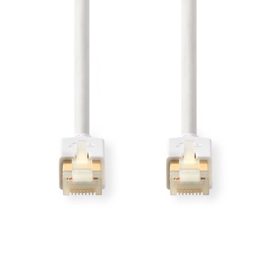 Nedis CCBW85221WT150 Cat6-kabel Rj45 Male Rj45 Male S/ftp 15.0 M Rond Lszh / Pvc Wit Window Box afbeelding