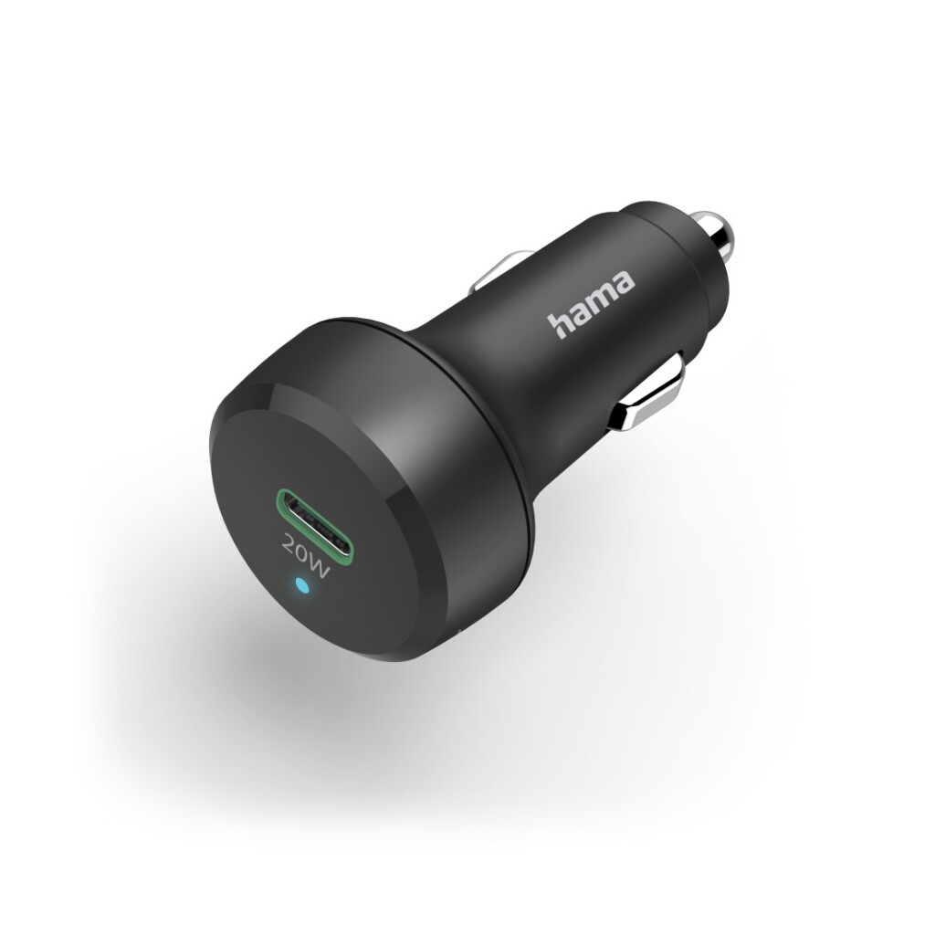 Hama Auto-snellader USB-C Power Delivery (PD)/Qualcomm® 20 W Zwart