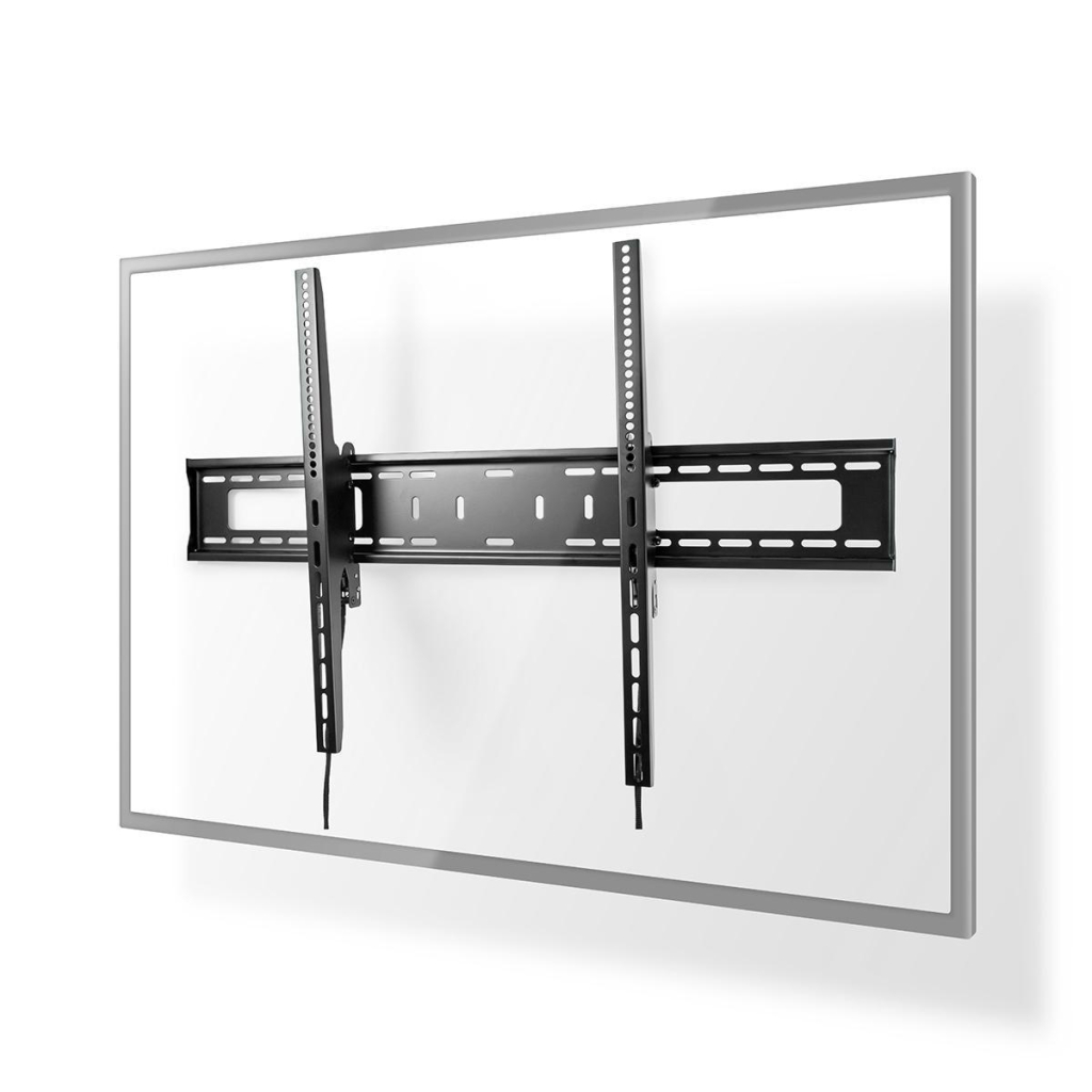 Nedis TVWM2170BK Kantelbare Tv Muurbeugel 60 - 100" Max. 75 Kg 85 Mm Afstand Tot De Muur afbeelding