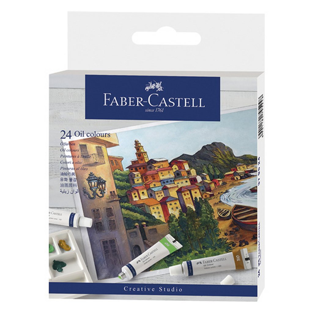 Faber-Castell olieverf - 9 ml - 24 tubes - FC-379524