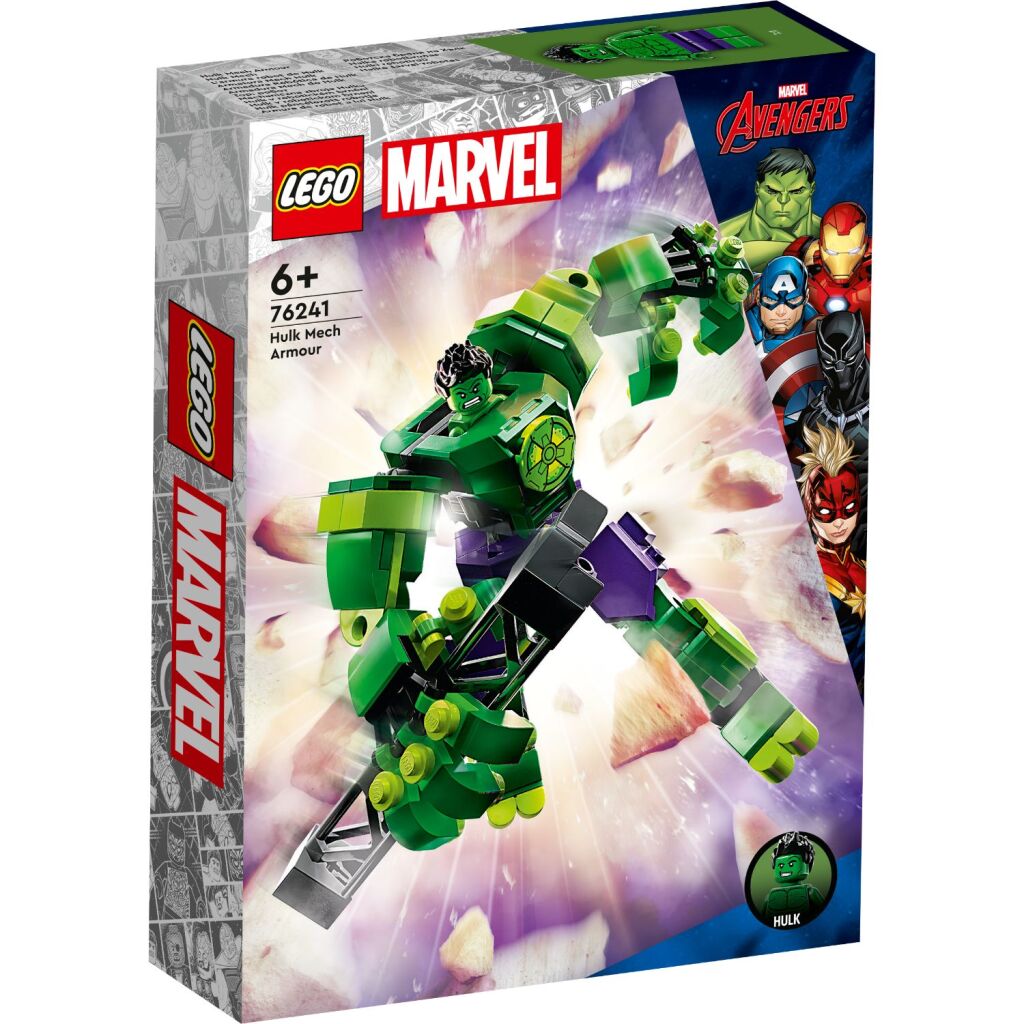 Lego Super Heroes 76241 Hulk Mechapantser afbeelding