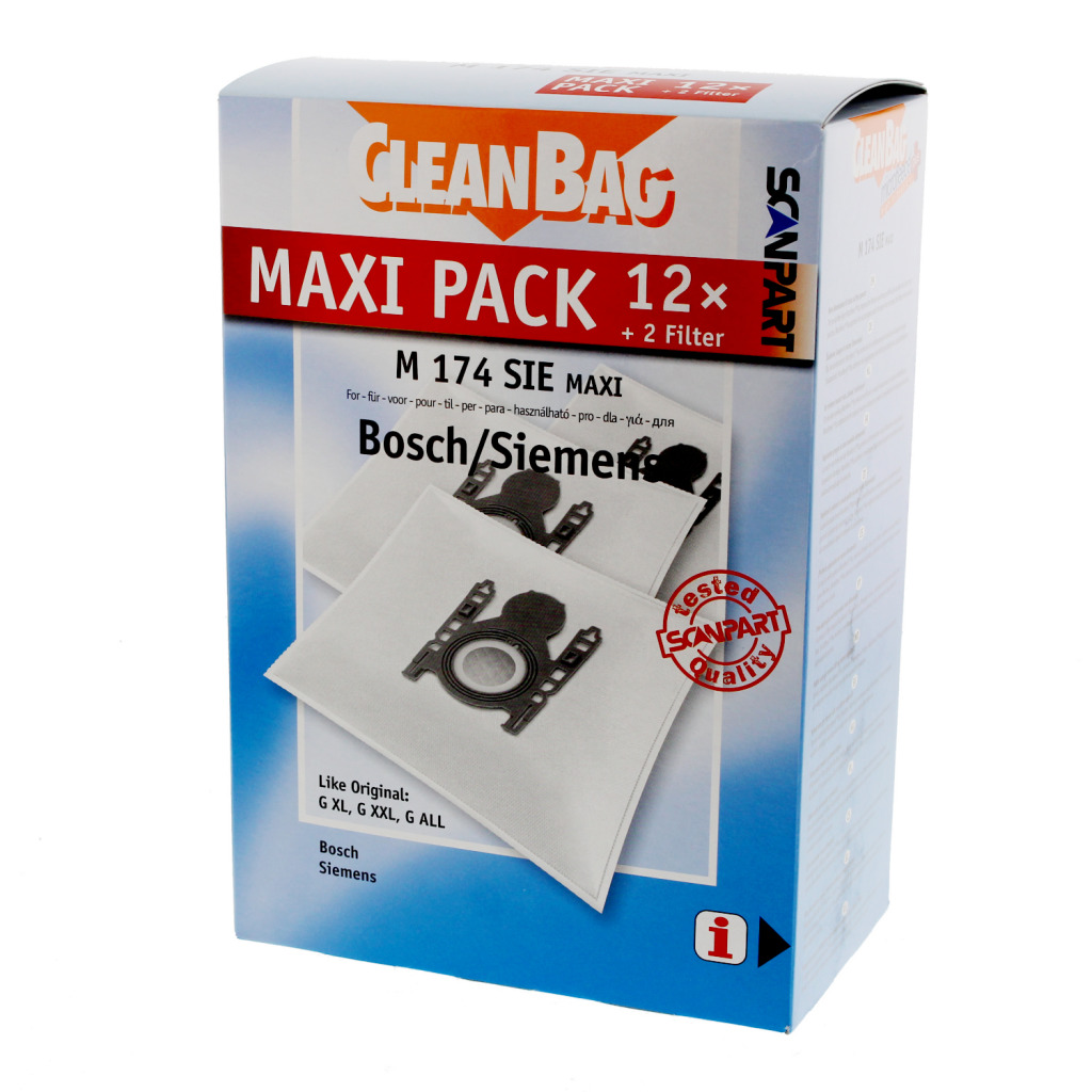 Scanpart Microfleece+ Stofzak B/s Type G Xl Maxi afbeelding