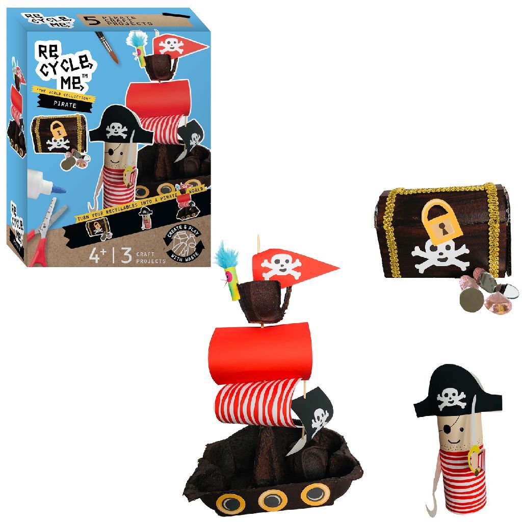 Re-Cycle-Me Knutselset Pirate World
