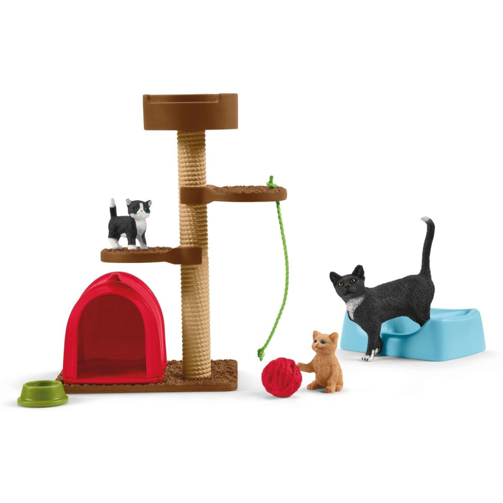 Schleich Katten Speelset afbeelding