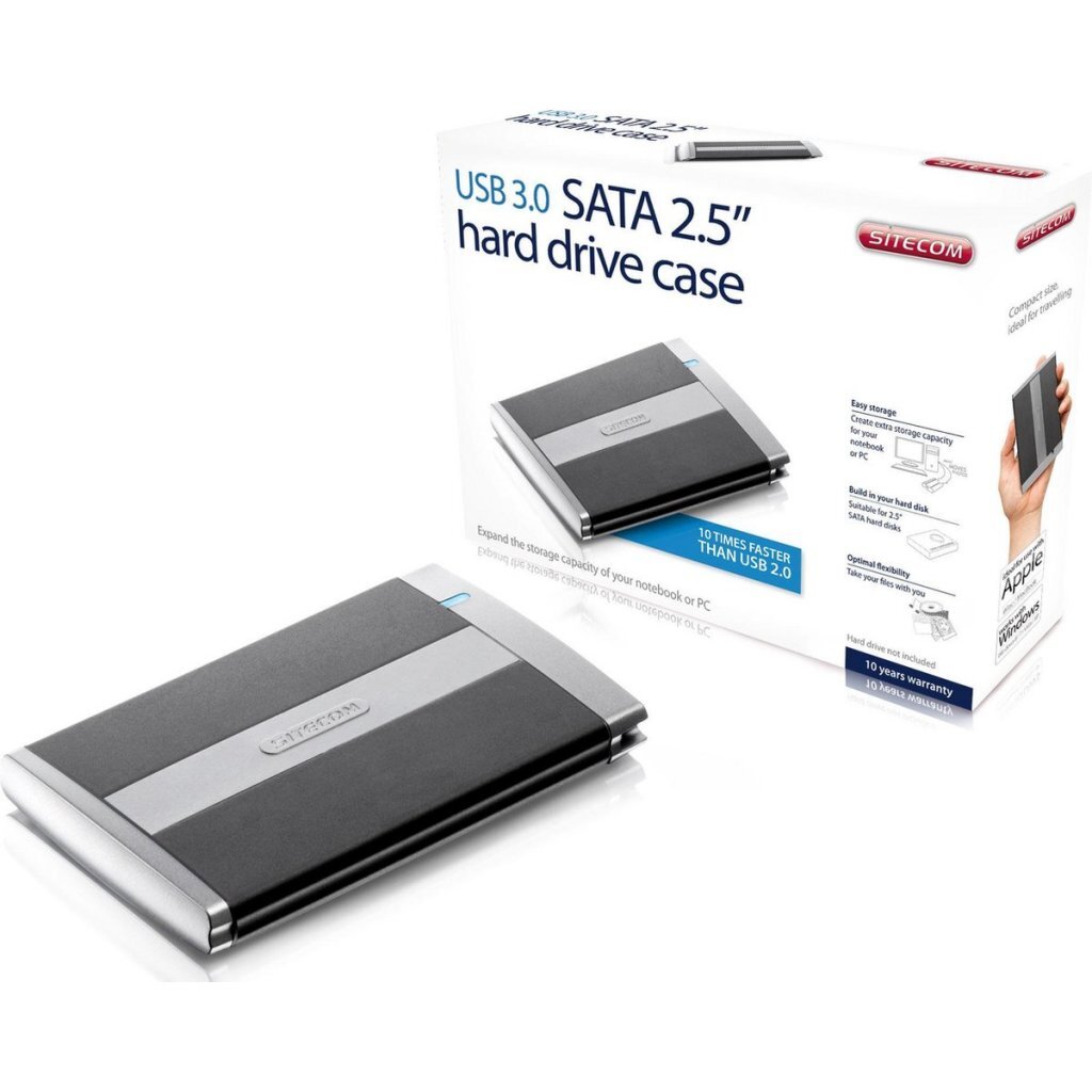 Sitecom MD-390 Hard drive case SATA 2,5 inch - USB 3.0