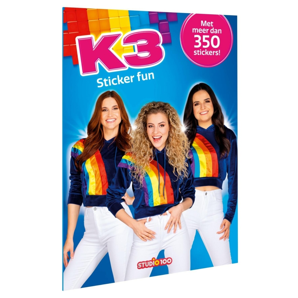 K3 Stickerboekje 350+ Stickers