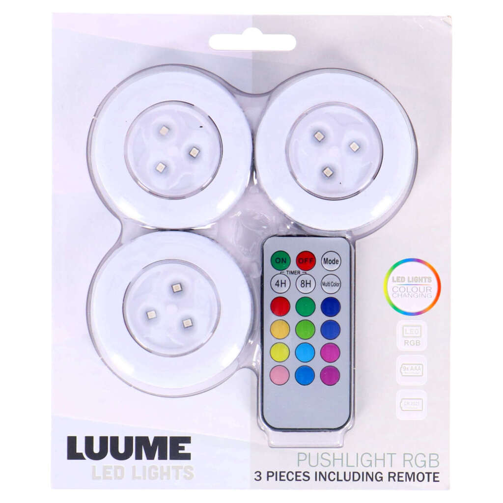 Luume® - LED lights - 3 Stuks