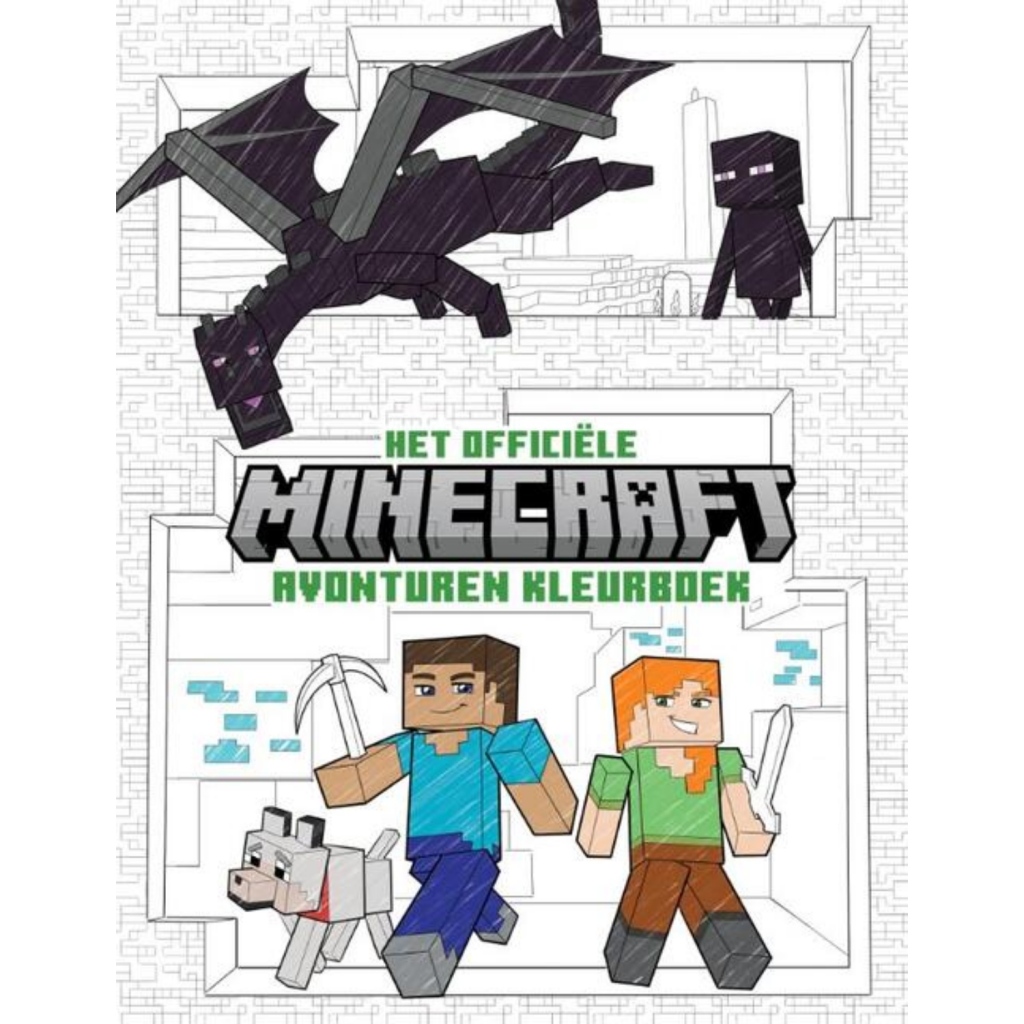 Minecraft Het Officiële Minecraft Kleurboek