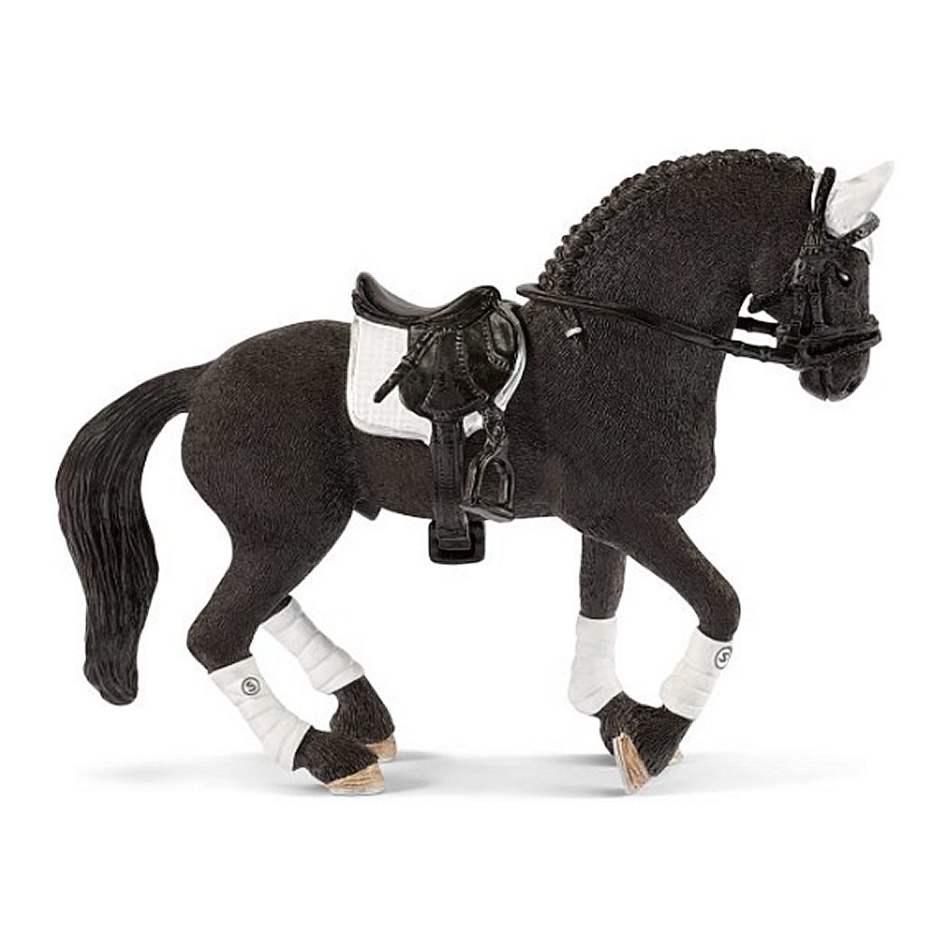 Schleich Friese Hengst met Zadel