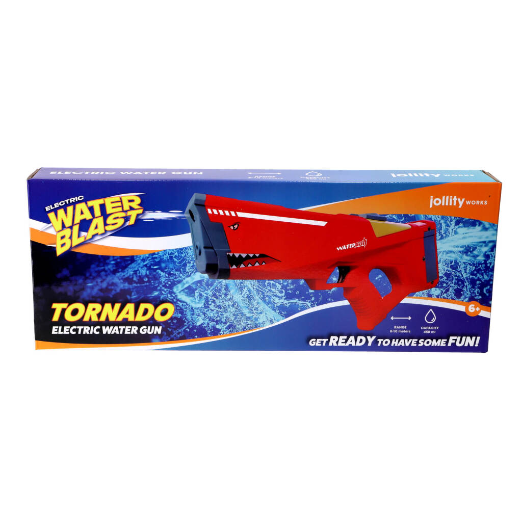 WaterBlast - Volledig Elektrisch Waterpistool Tornado - Rood