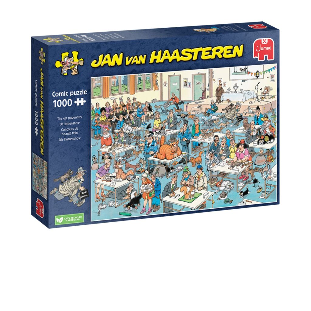 Jan van Haasteren - De kattenshow - 1000 stukjes