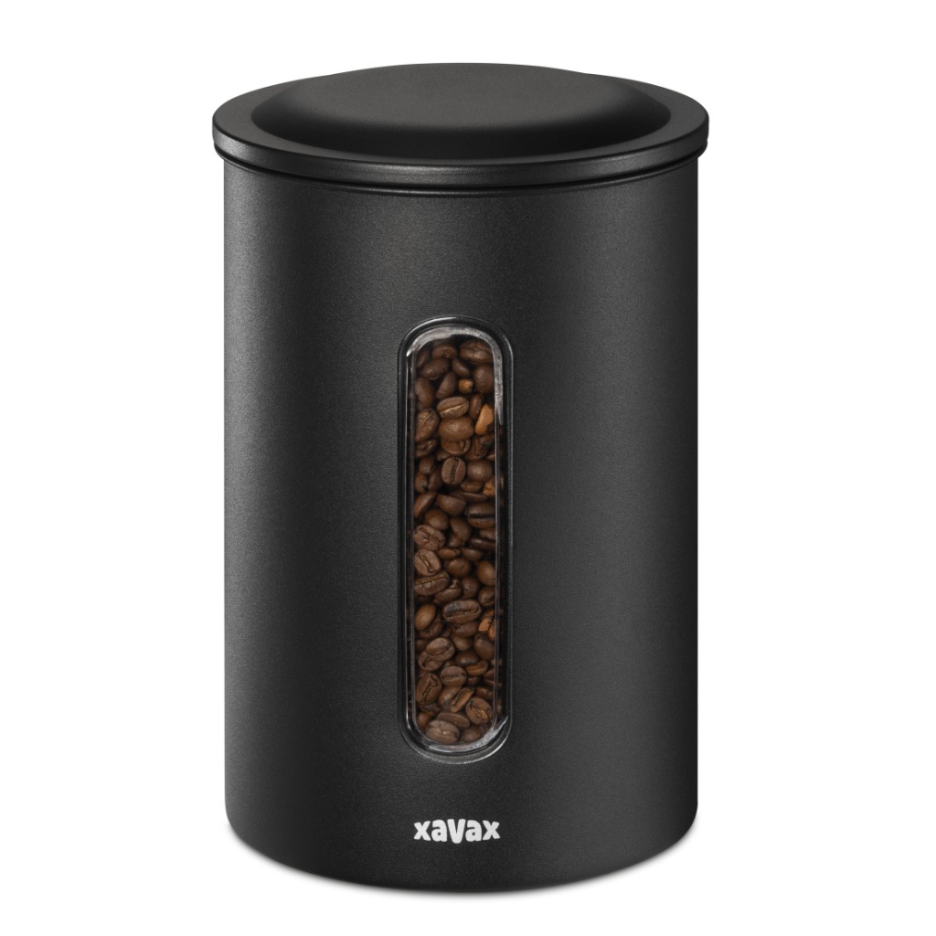 Xavax Koffieblik Voor 1,3 Kg Bonen Of 1,5 Kg Poeder Luchtdicht Aromadicht Zw