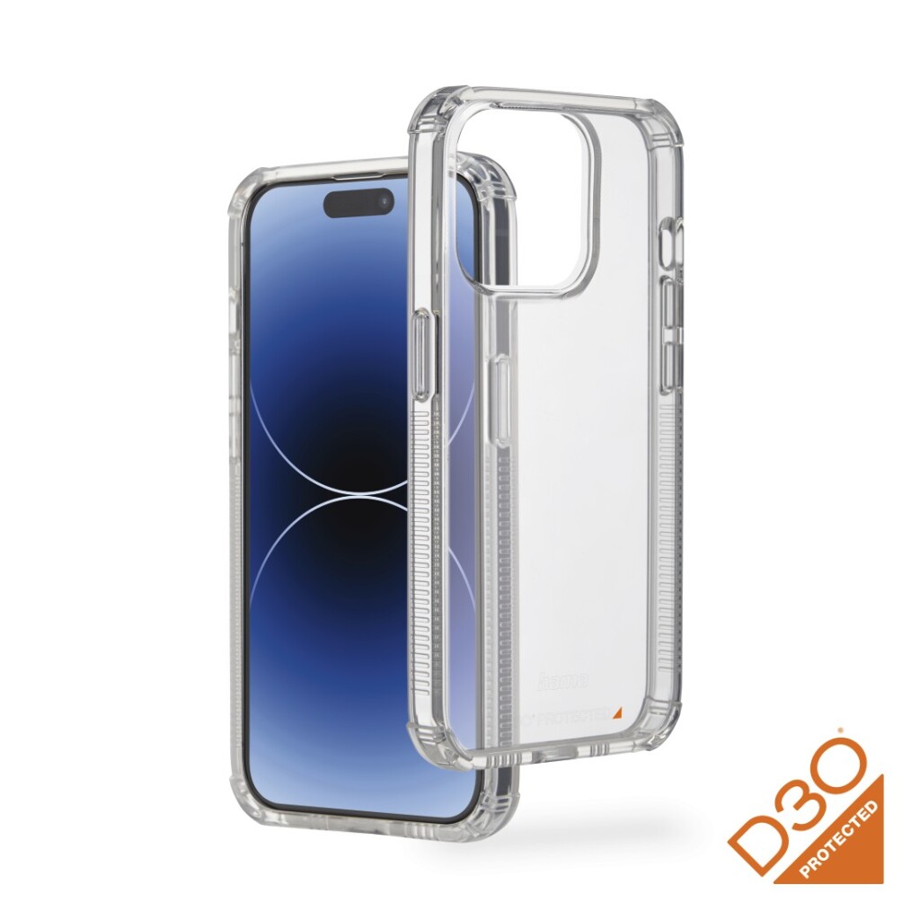 Hama Extreme Protect Cover Voor Apple IPhone 15 Pro Transparant