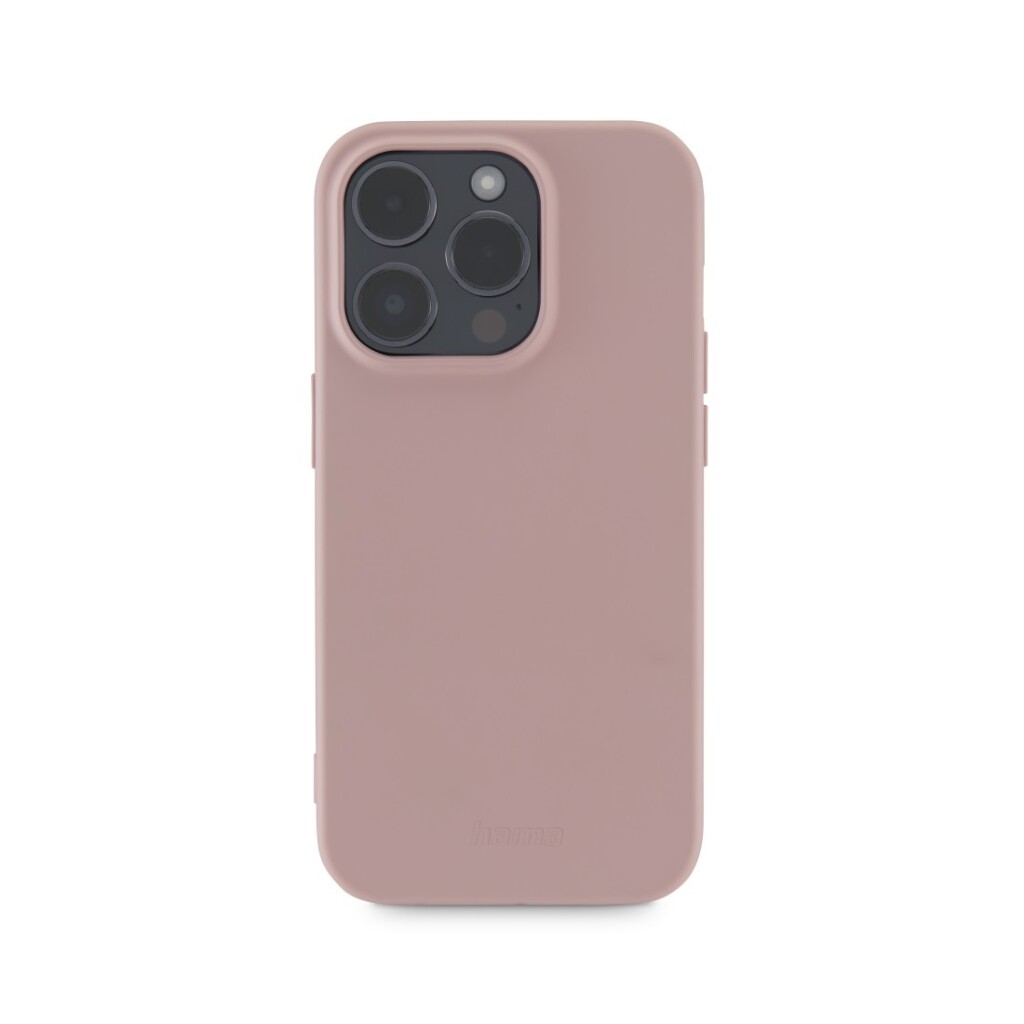 Hama Fantastic Feel MagCase Cover Voor Apple IPhone 15 Pro Nude