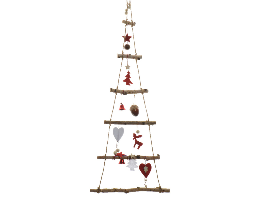 Kerstboom berken deco l34h100 cm rdDecoris