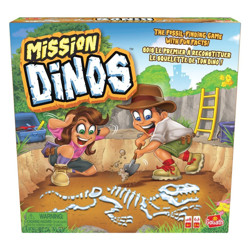 Mission Dinos - Dino Spel - Actiespel - Bordspel
