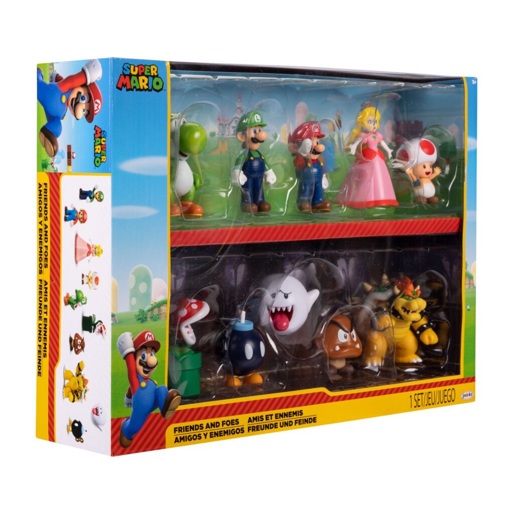 MARIO FIG. 6,5 CM 10-PACK