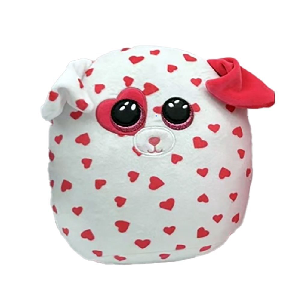 TY Squish a Boo Knuffelkussen Hond Beau 20 cm