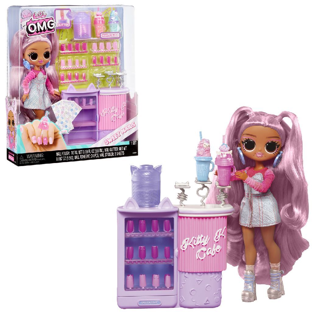 L.O.L. Surprise O.M.G. Sweet Nails Kitty K Cafe afbeelding