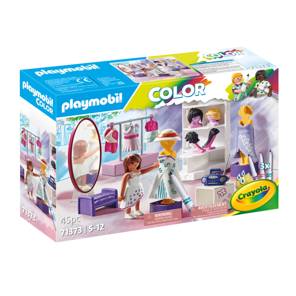Playmobil 71373 Crayola Color Ontwerpster afbeelding