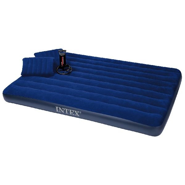 Intex Classic Downy Set Queen Luchtbed - 2-persoons - 203 x 152 x 22 cm