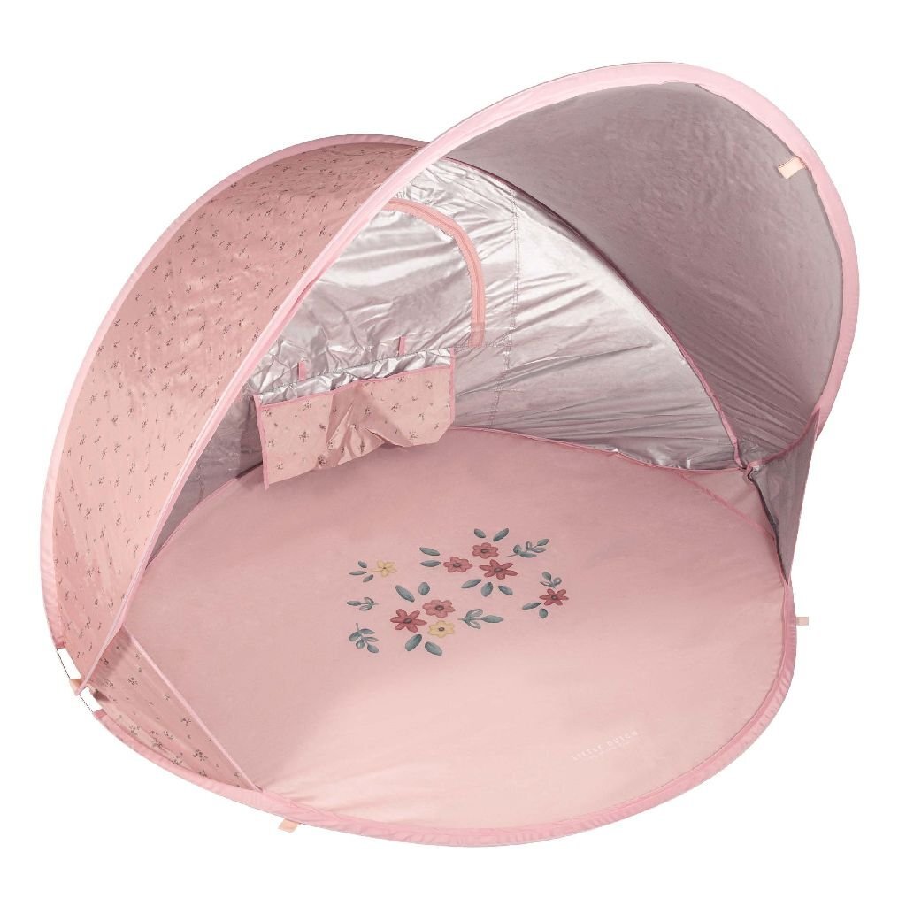 Little Dutch Flowers Pop-Up Tent 122x110x122 cm Roze afbeelding