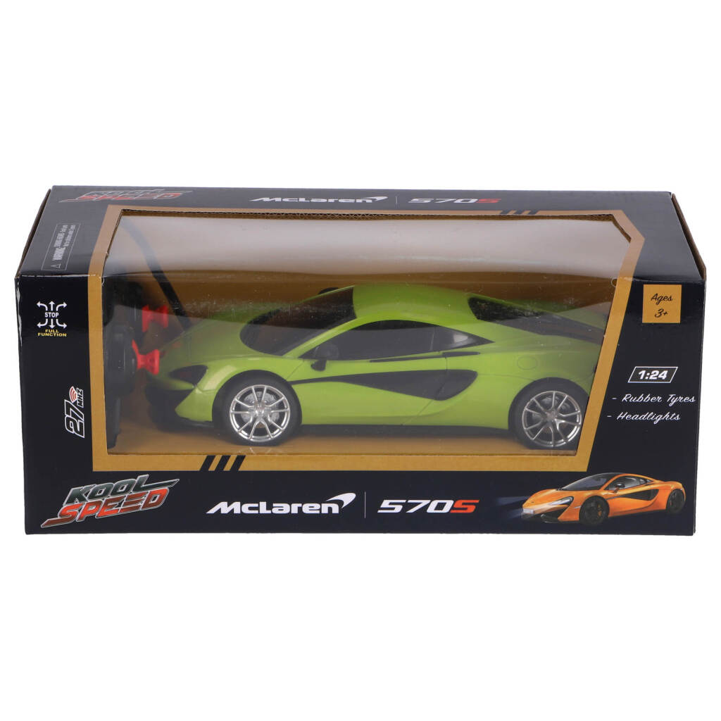 RC McLaren 570S 1:24 + Licht Neon Groen afbeelding