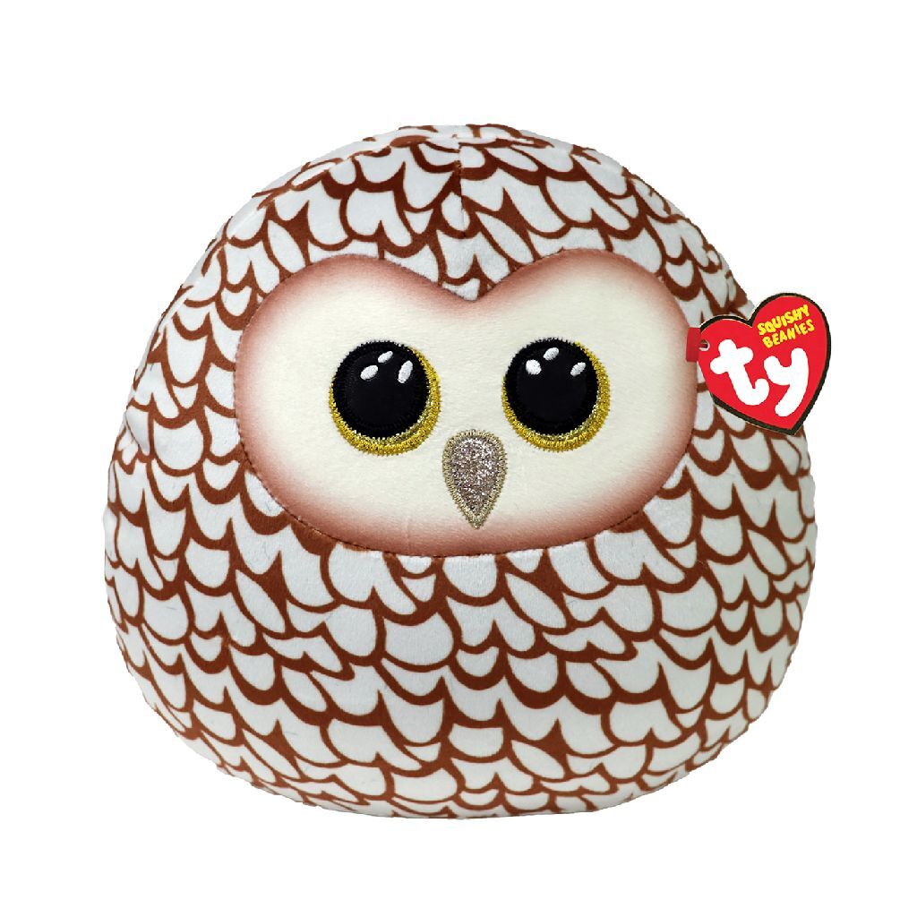 TY Squish a Boo Knuffelkussen Uil Whoolie 20 cm