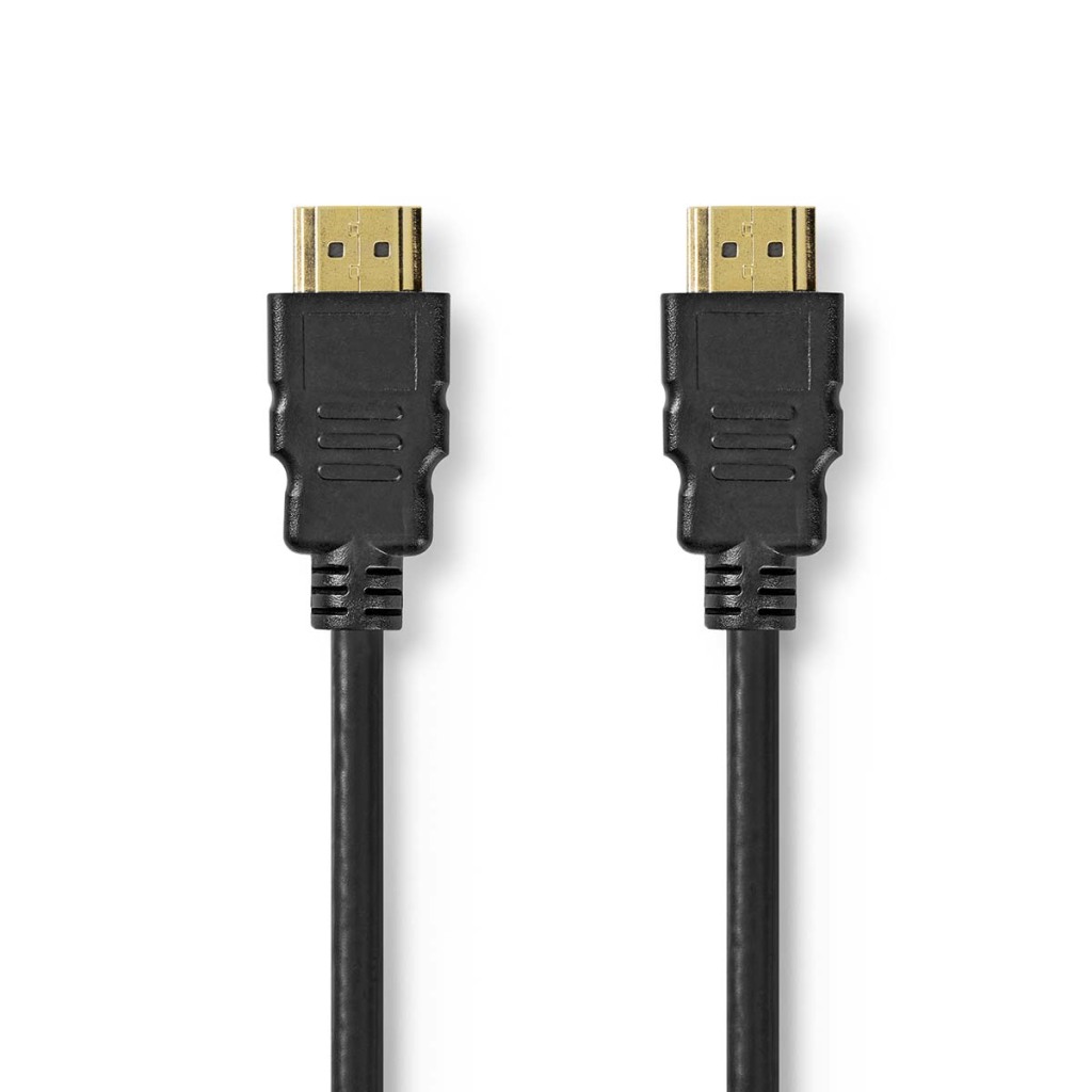 Nedis CVGL35000BK50 Ultra High Speed ??hdmi™-kabel Hdmi™ Connector Hdmi™ Connector 8k@60hz 48 Gbps 5.00 M Rond 8.3 Mm Zwart Label afbeelding