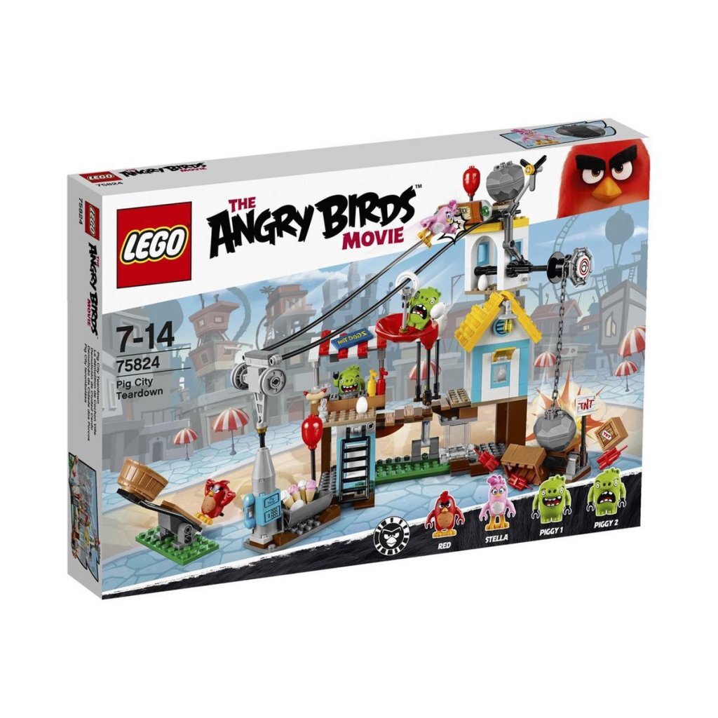 Lego Angry Birds 75824 Pig City Teardown