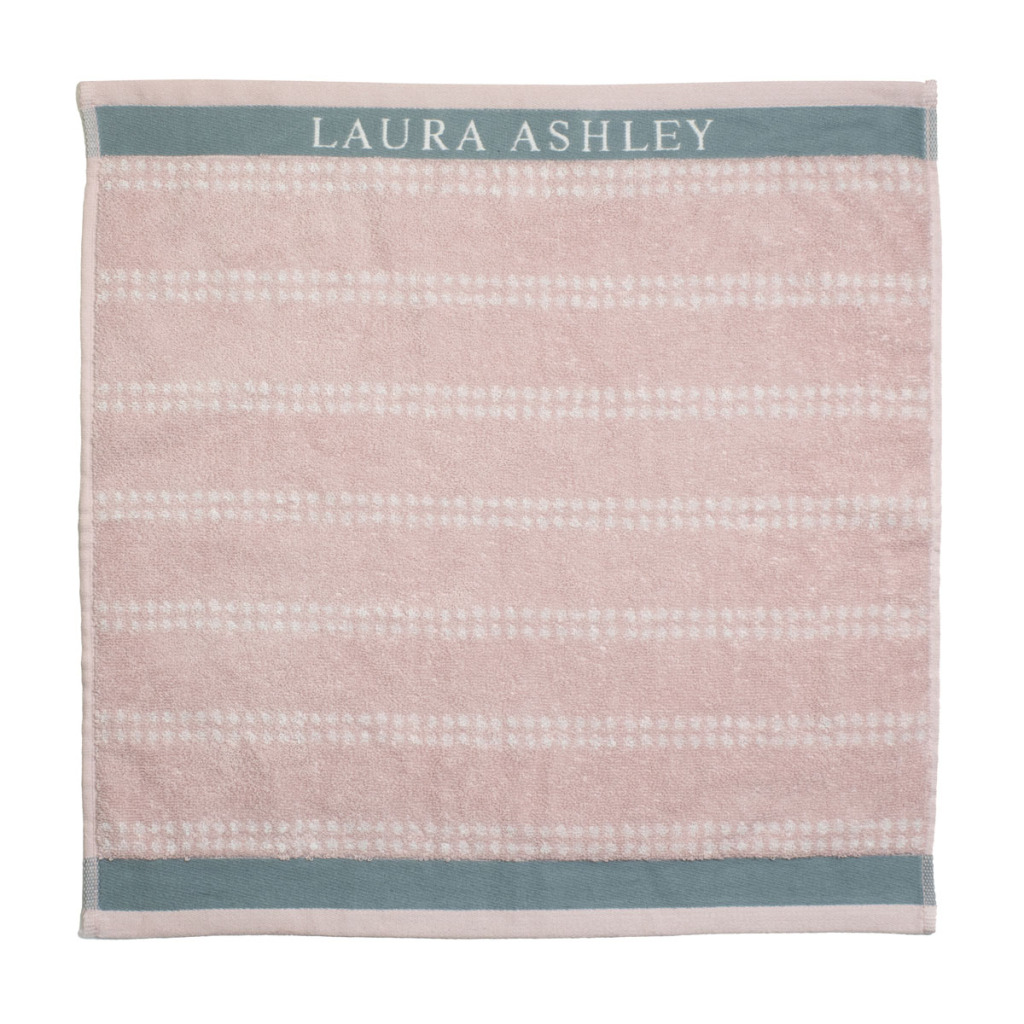 Laura Ashley Keukendoek Blush Stripe 50x50 cm Roze afbeelding