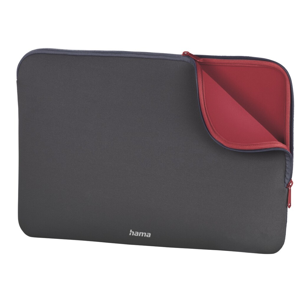 Hama Laptop-sleeve Neoprene Schermgrootte Tot 44 Cm (17,3) Grijs afbeelding