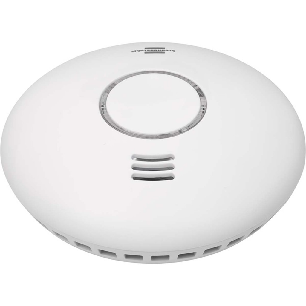 Brennenstuhl 1290090 ®connect Slimme Rook- En Hittemelders Wrhm01 Met App-melding En Doordringend Alarmsignaal 85 Db afbeelding