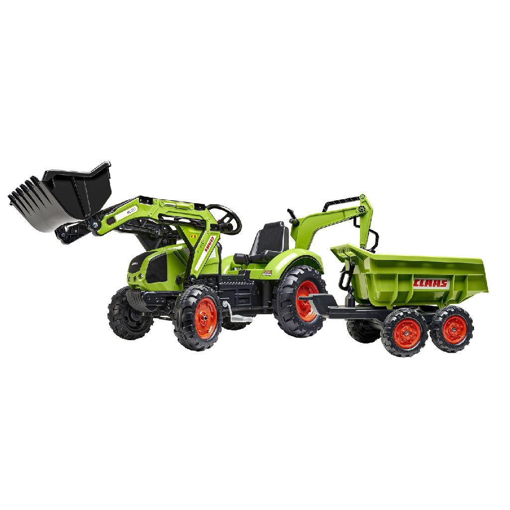 Falk Claas Traptractor Set Groen afbeelding