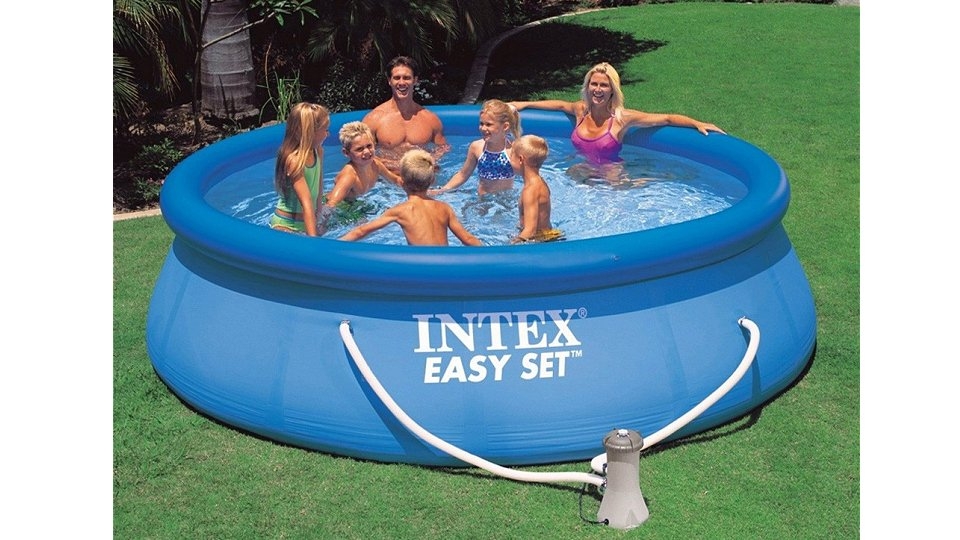 Intex Easy Set 28142GN Zwembad 396x84cm + Pomp afbeelding