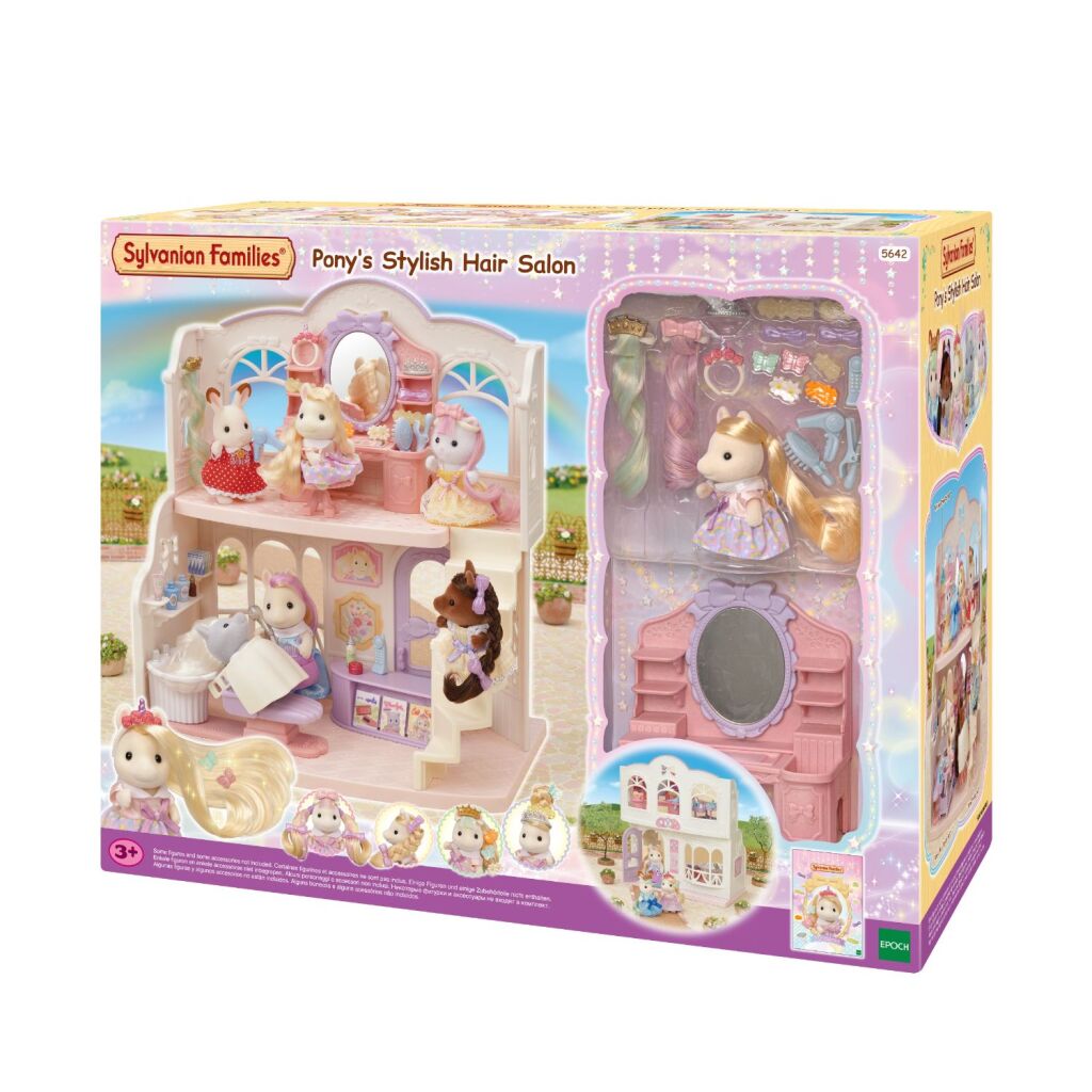 Sylvanian Families 5642 Ponys Kapsalon afbeelding