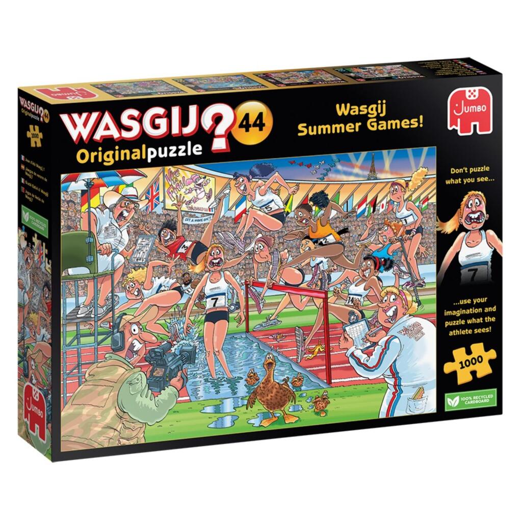 Jumbo Puzzel Wasgij Original 44 Zomerspelen 1000 Stukjes afbeelding