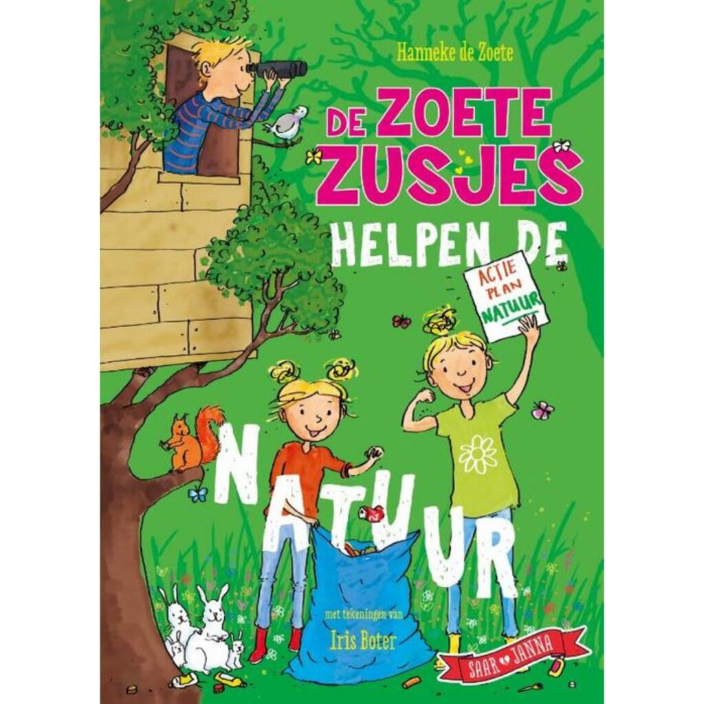 Boek De Zoete Zusjes Helpen De Natuur afbeelding