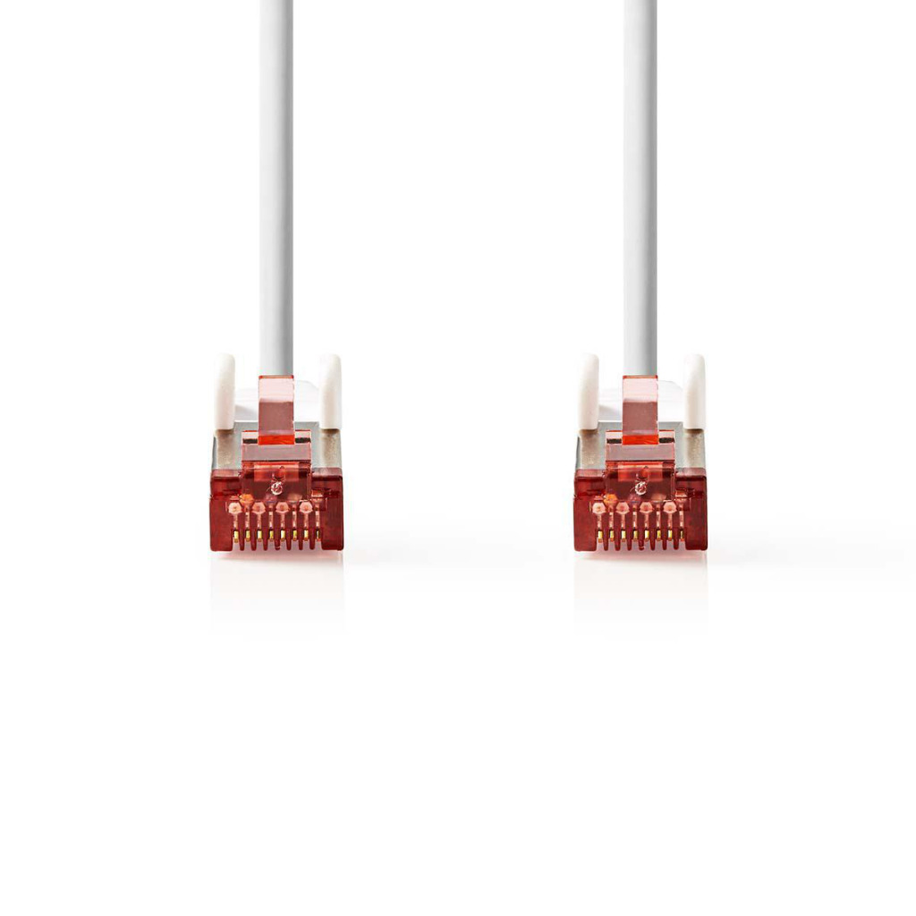 Nedis CCGP85221WT300 Cat6 S/ftp-netwerkkabel Rj45 Male - Rj45 Male 30 M Wit