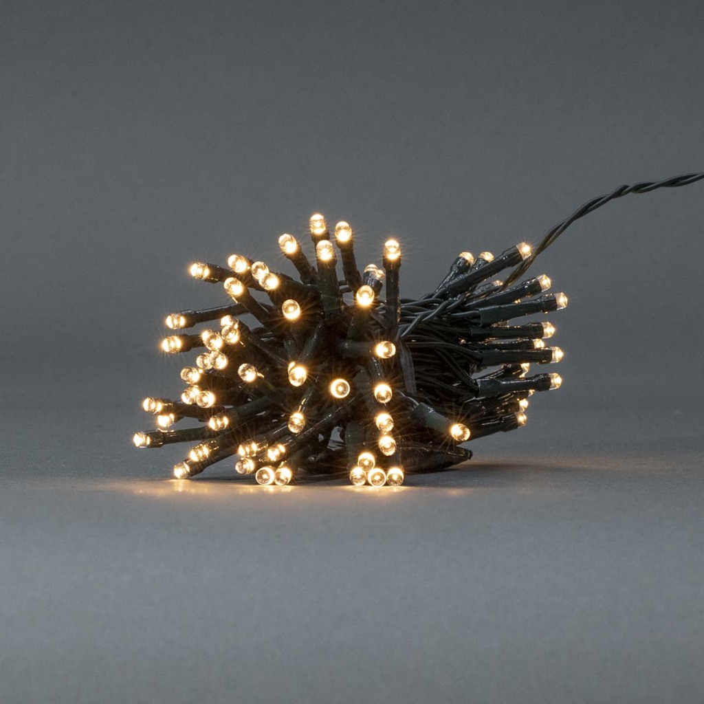 Nedis CLBO48 Decoratieve Verlichting Koord 48 Led&apos;s Warm Wit 3.60 M Licht Effecten: 7 Binnen & Buiten Batterij Gevoed