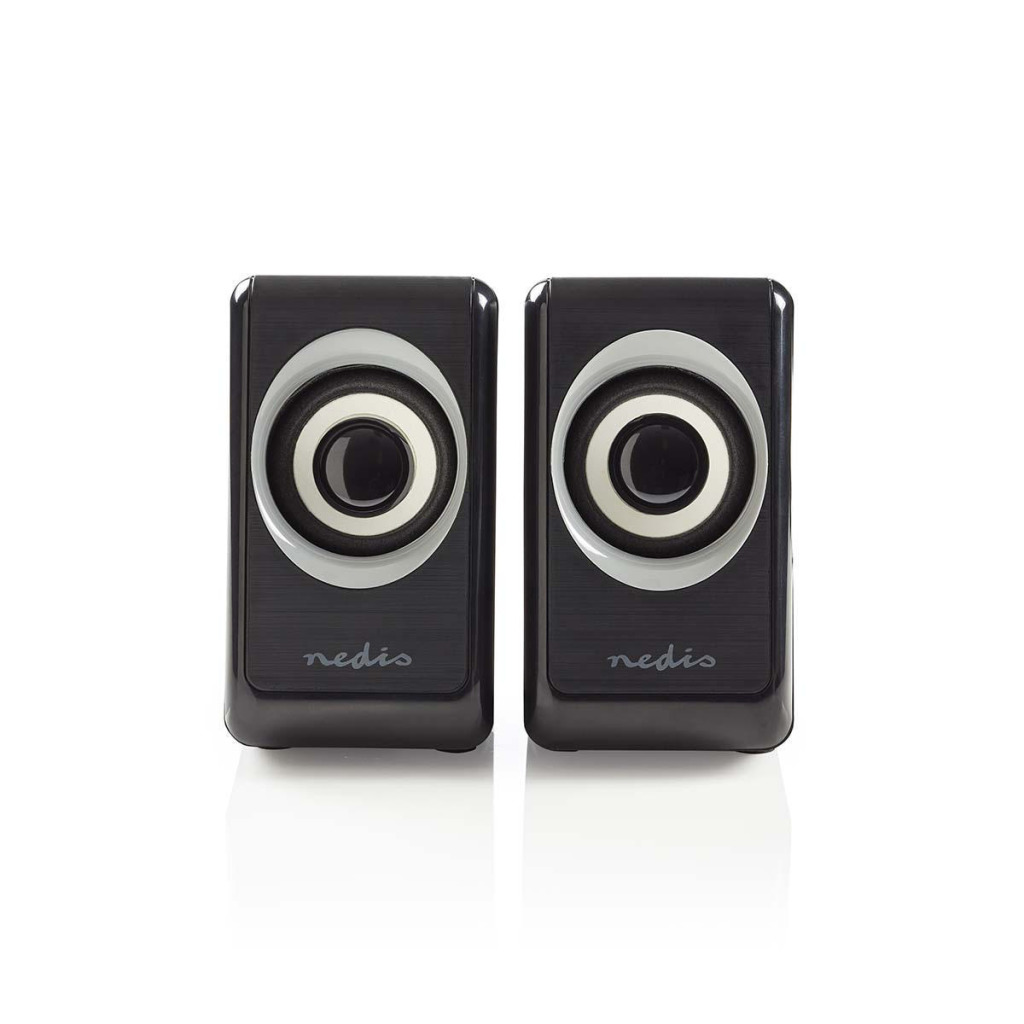 Nedis CSPR20020BK Pc-luidspreker 2.0 18 W 3,5 Mm Jack