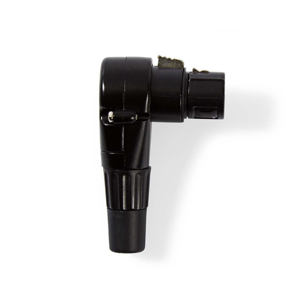 Nedis COTP15903BK Xlr-connector Xlr 3-pins Female Haaks Zwart