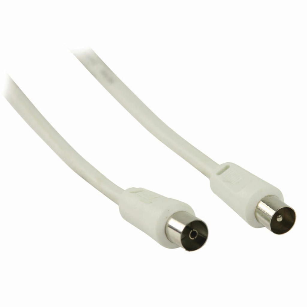 Nedis CSGP40000WT200 Coaxkabel 90 Db Iec (coax) Male - Iec (coax) Female 20 M Wit afbeelding